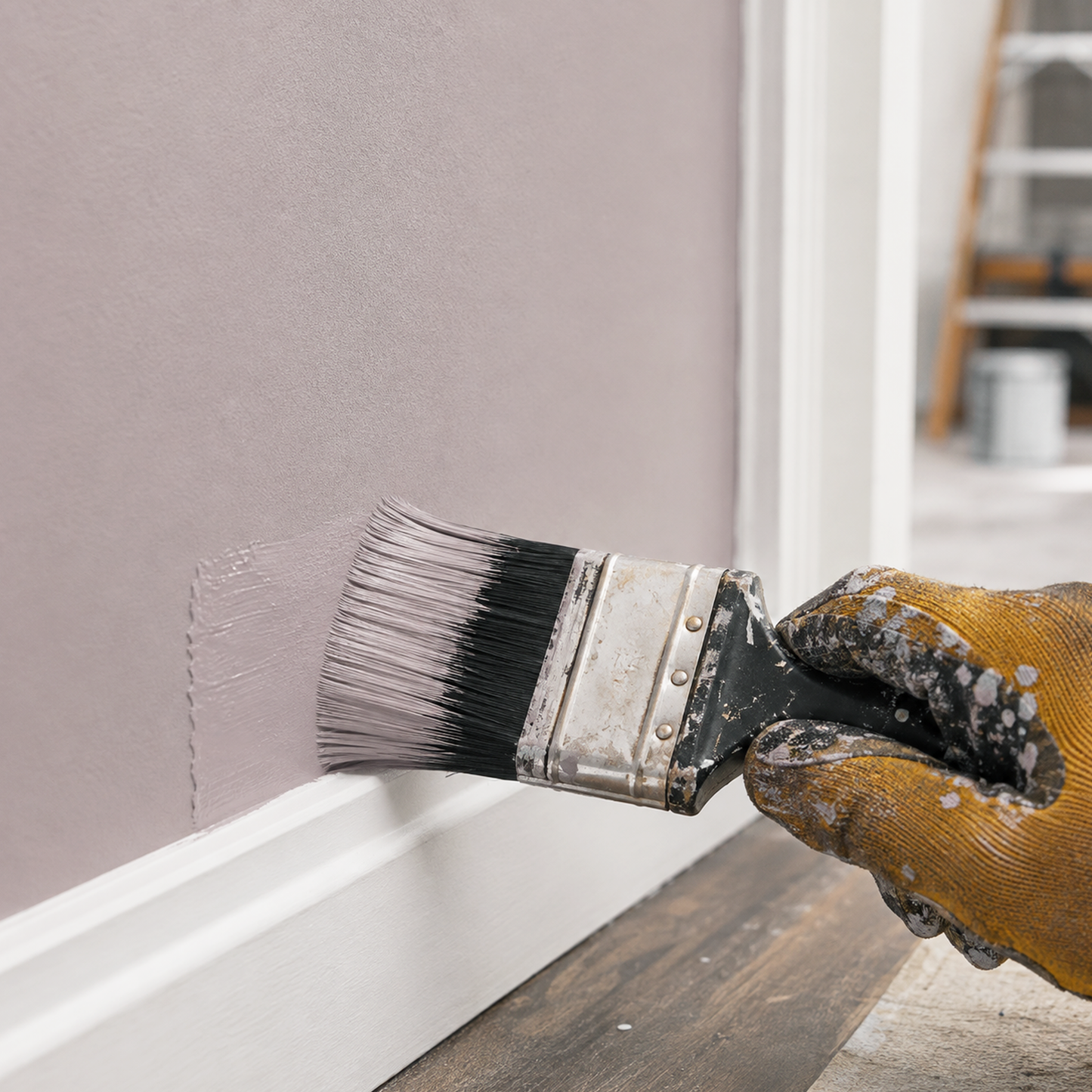 mauve desert paint brush