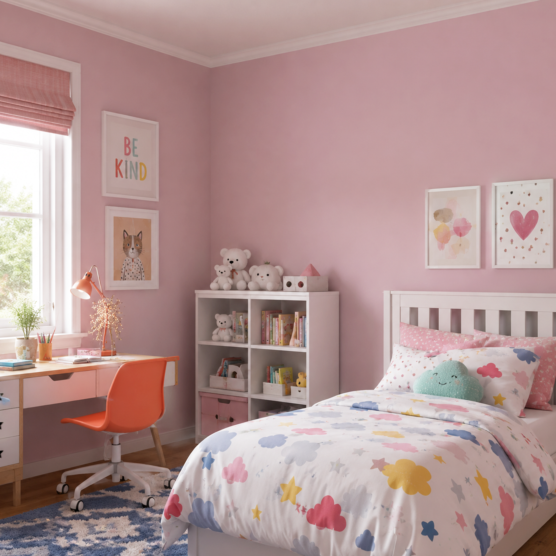 mauve mist painted nursery
