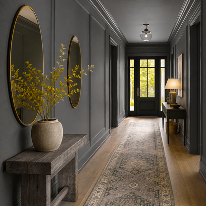 midnight dream painted hallway