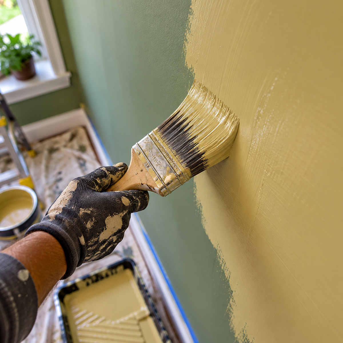 millington gold paint brush