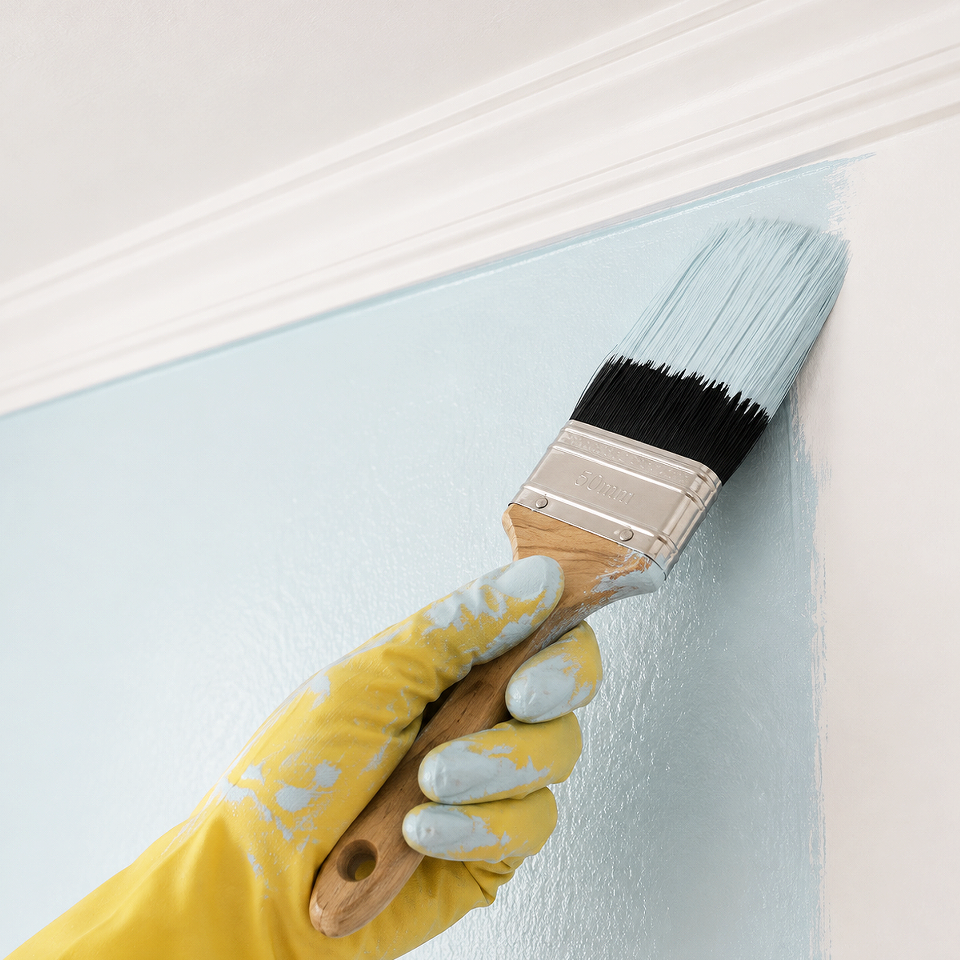 mystical blue paint brush