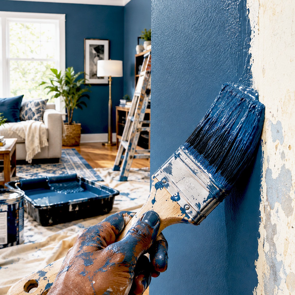 new york state of mind paint brush