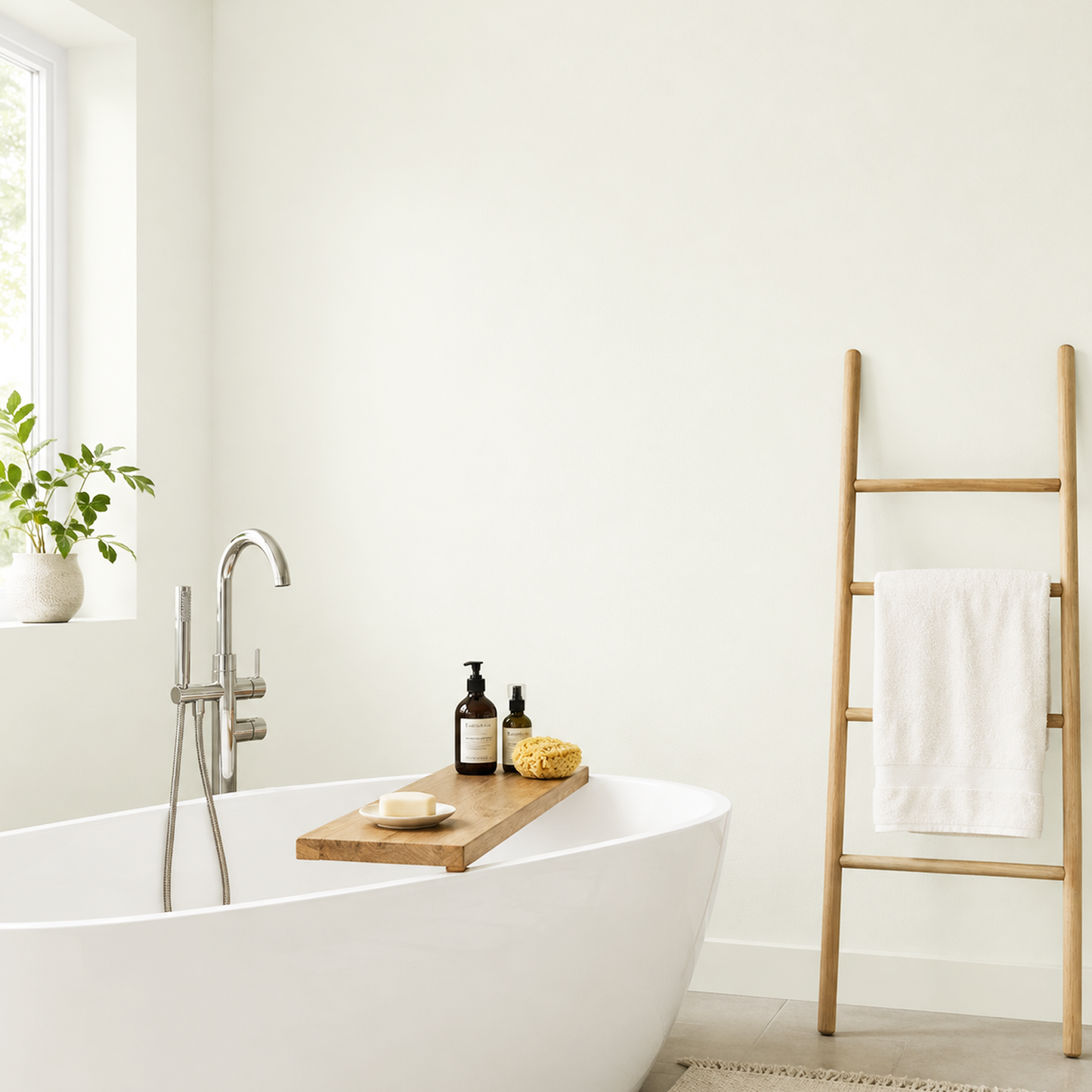 oxford white painted bathroom