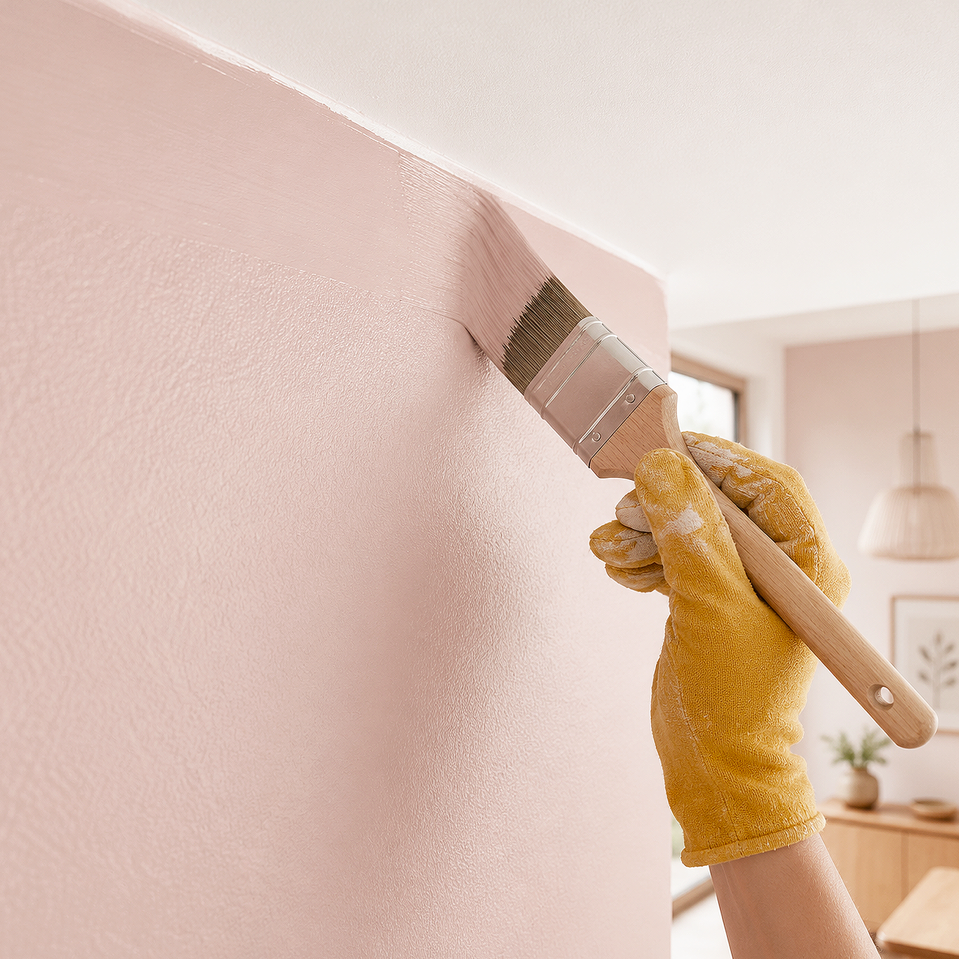 pale cherry blossom paint brush