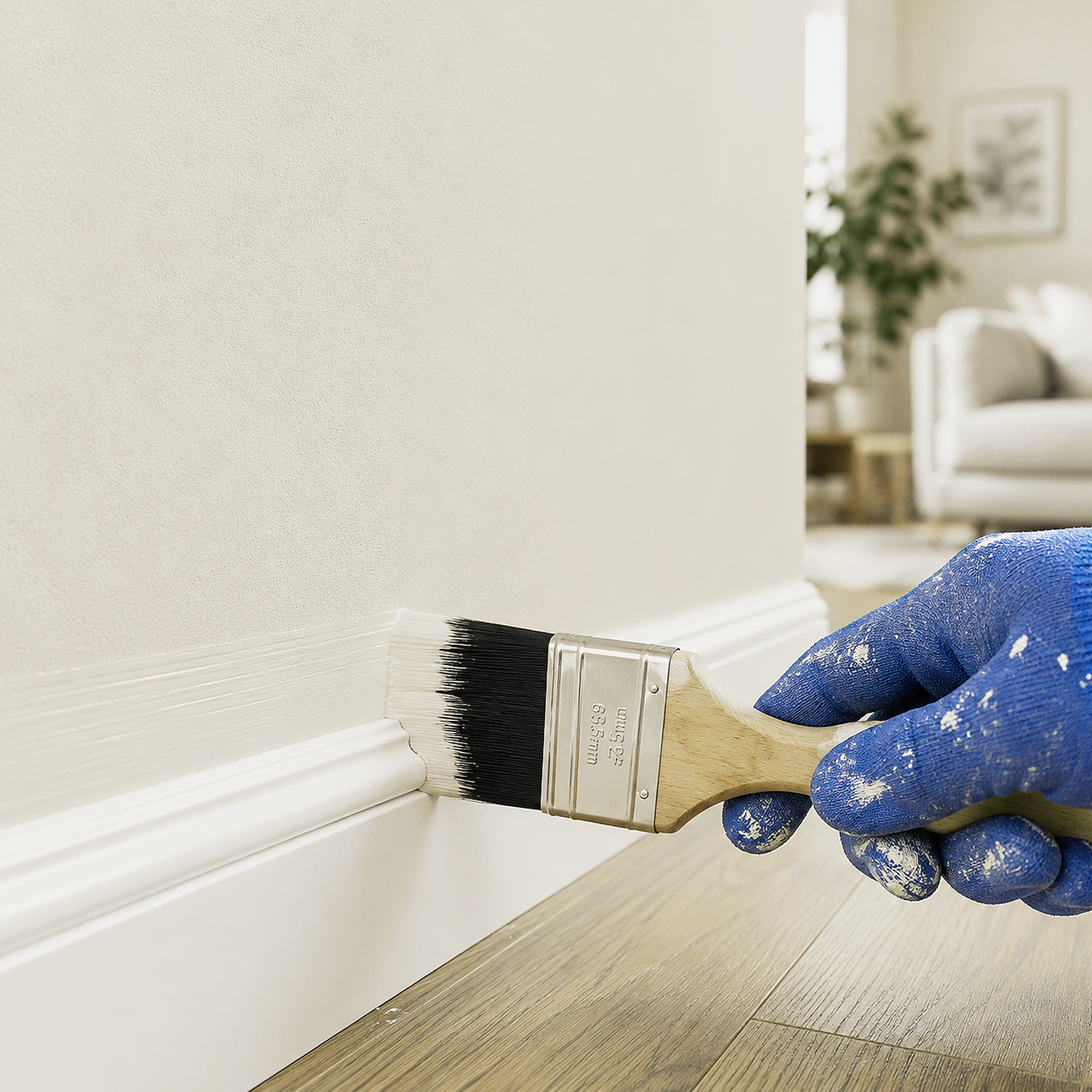 pale oak paint brush