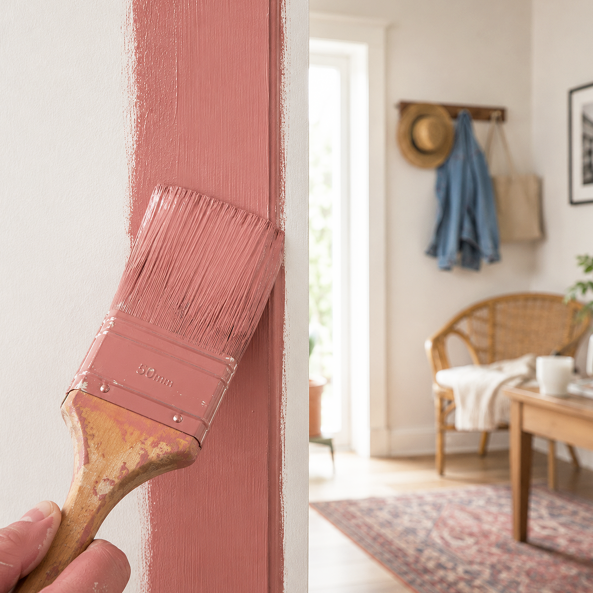 persimmon paint brush