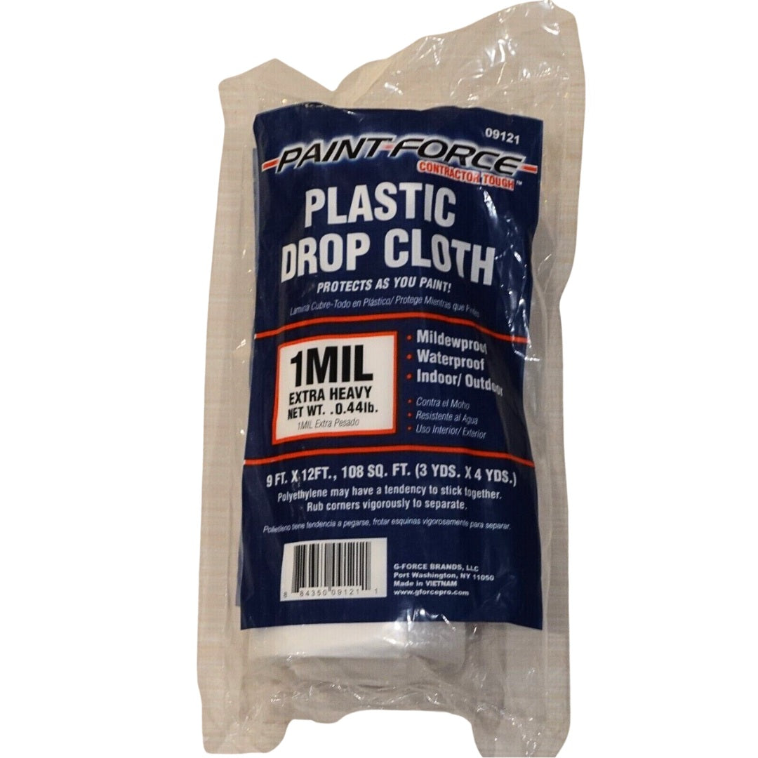 Plastic Paint Drop Cloth