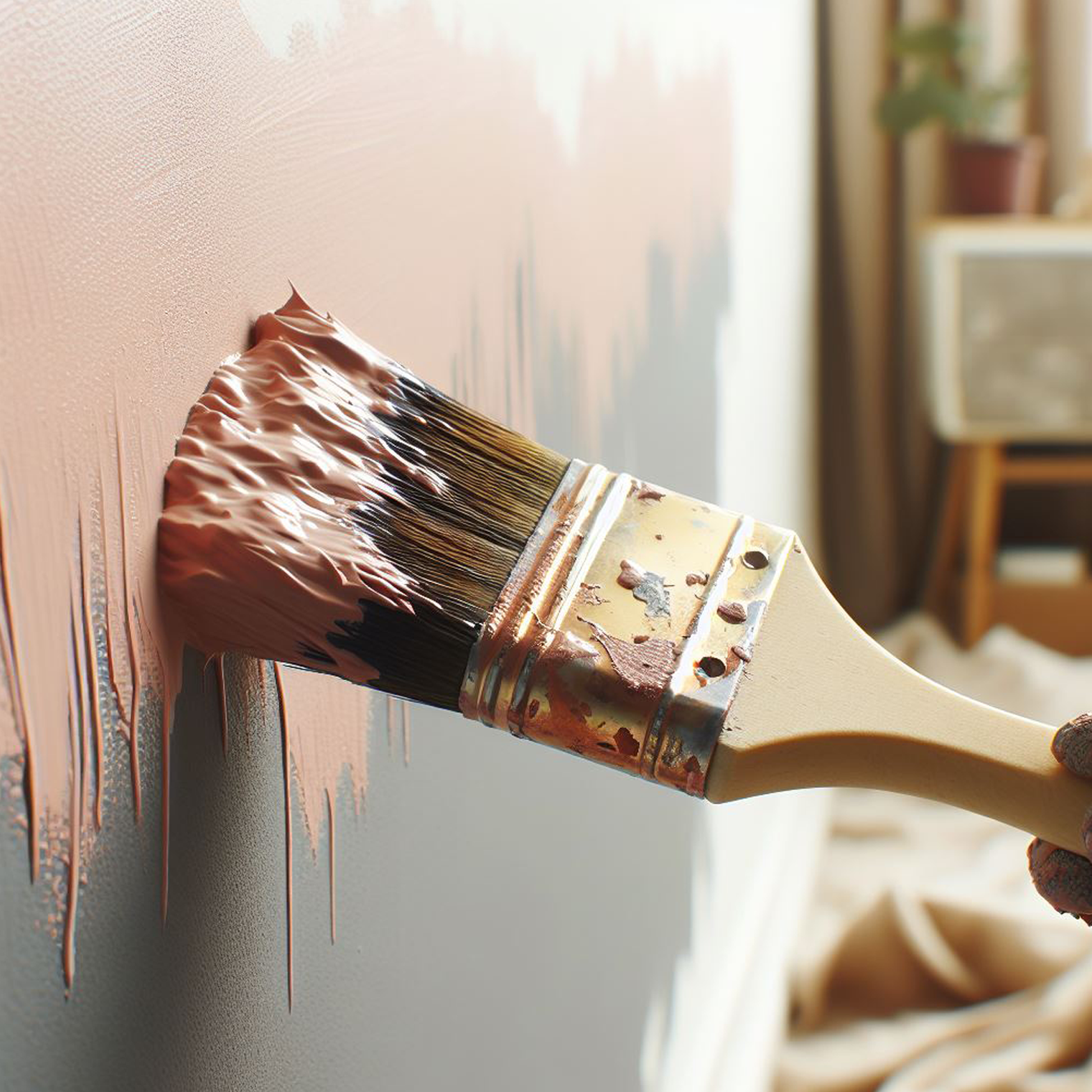pleasant pink paint brush
