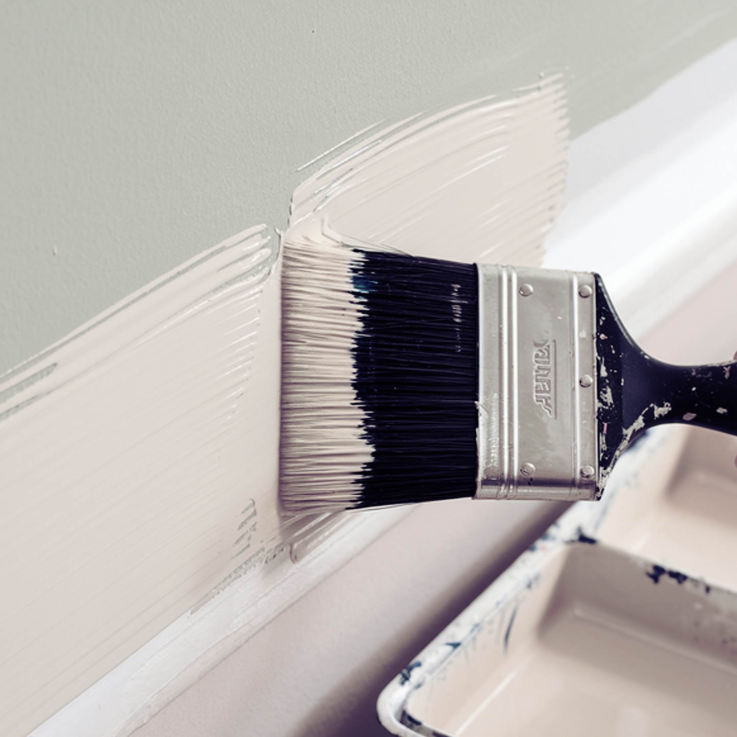 portland gray paint brush