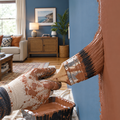 pumice stone paint brush