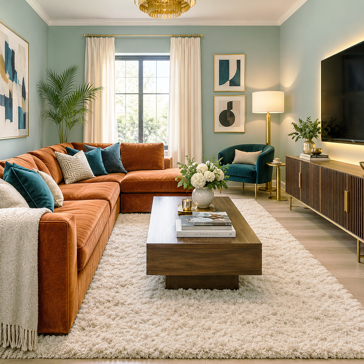 raindance painted living room