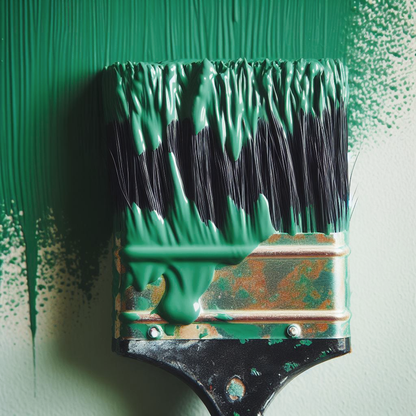 rainforest foliage paint brush