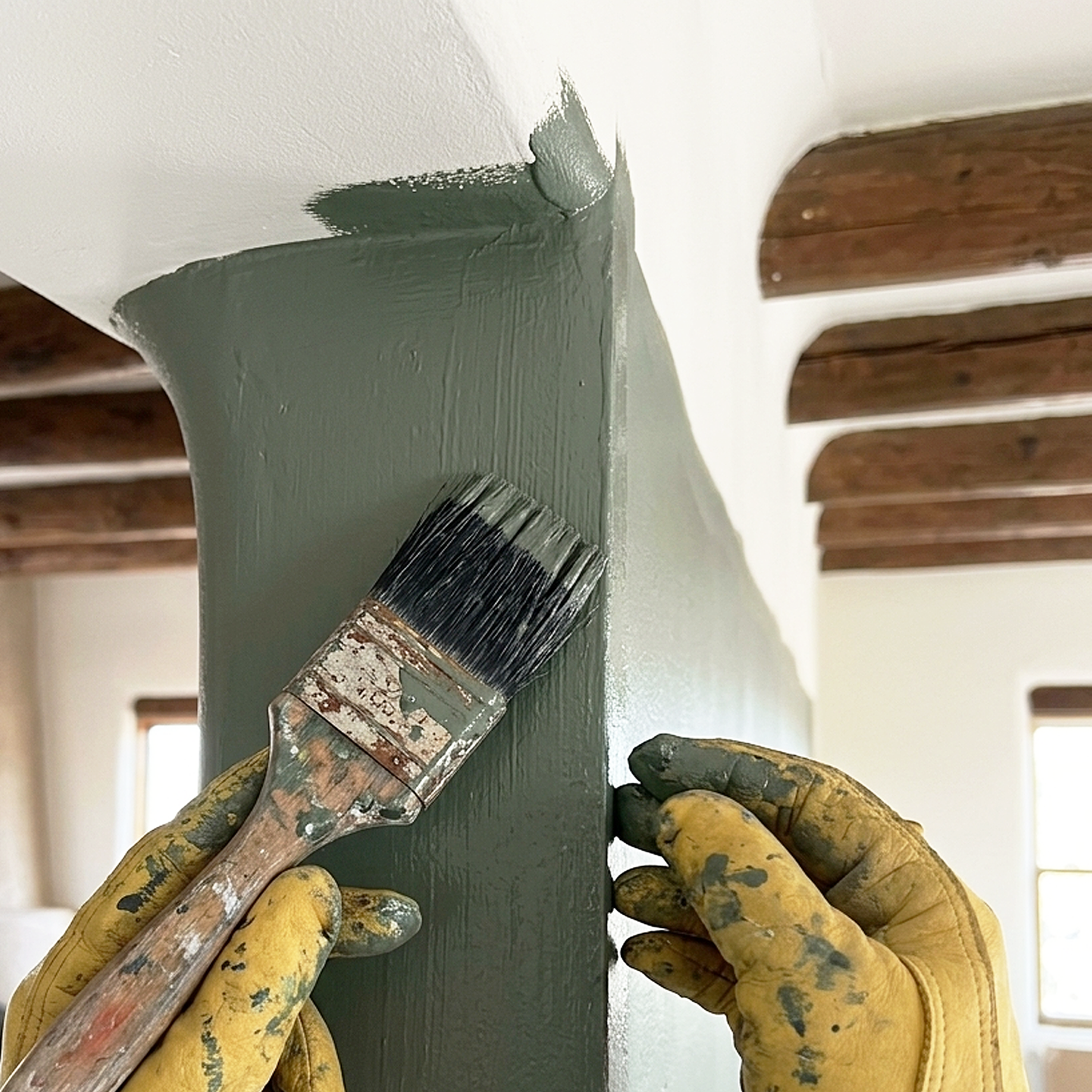 rainy afternoon paint brush