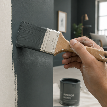 regent green paint brush