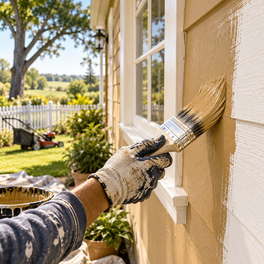 richmond gold brush paint color