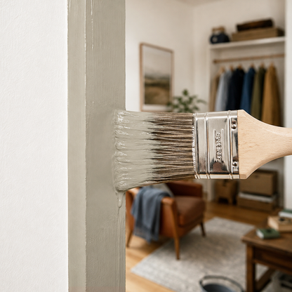 rockport gray paint brush