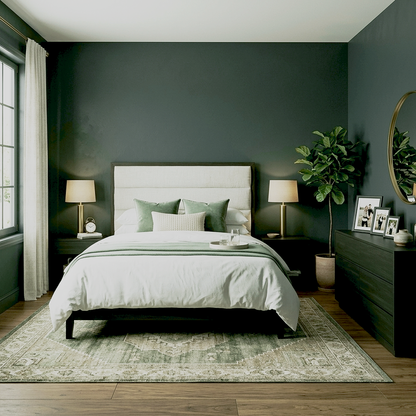 salamander painted bedroom
