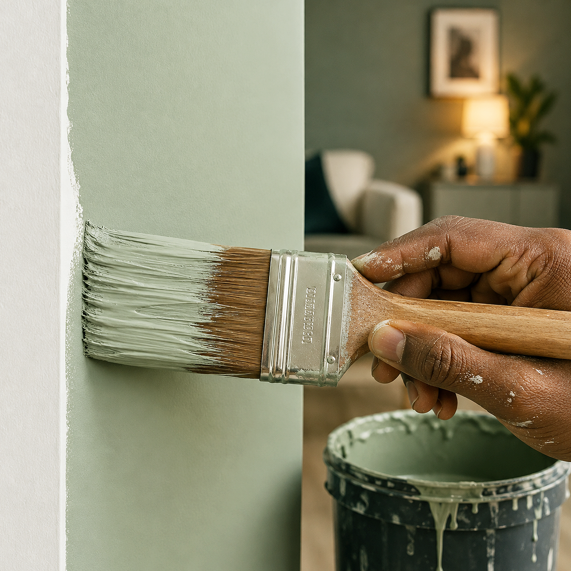 salisbury green paint brush