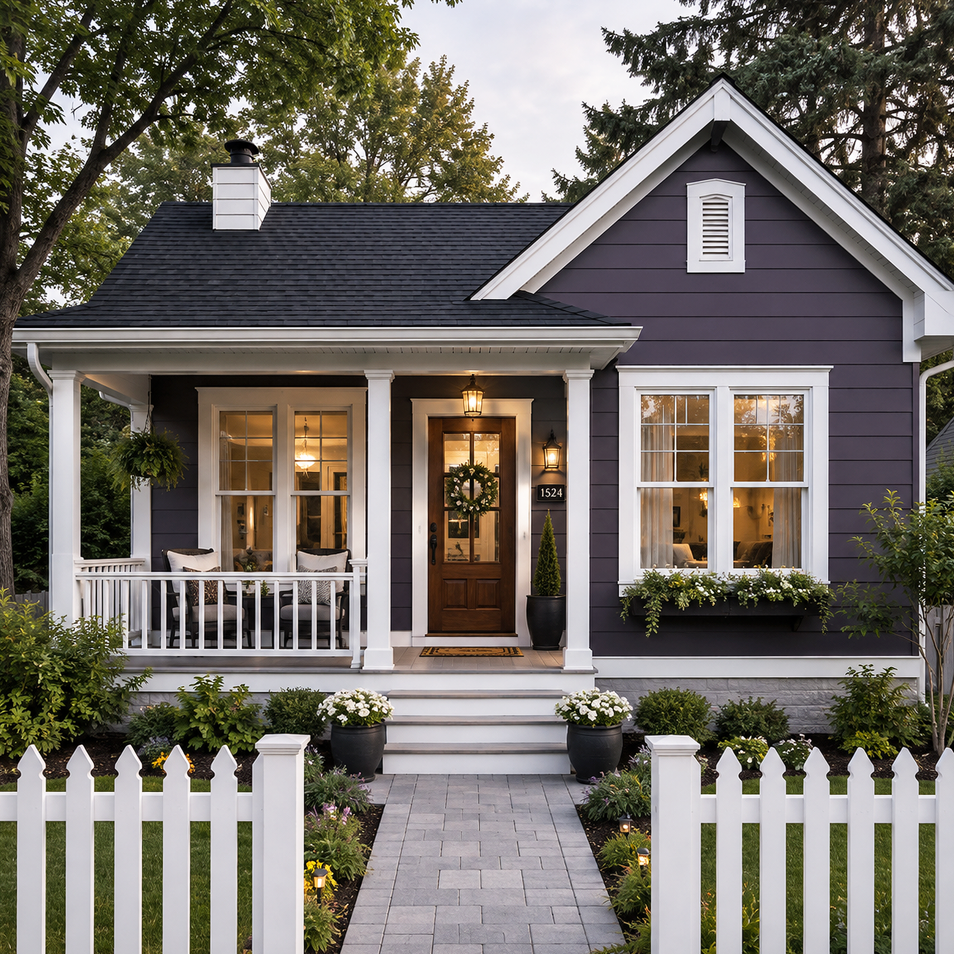shadow painted exterior