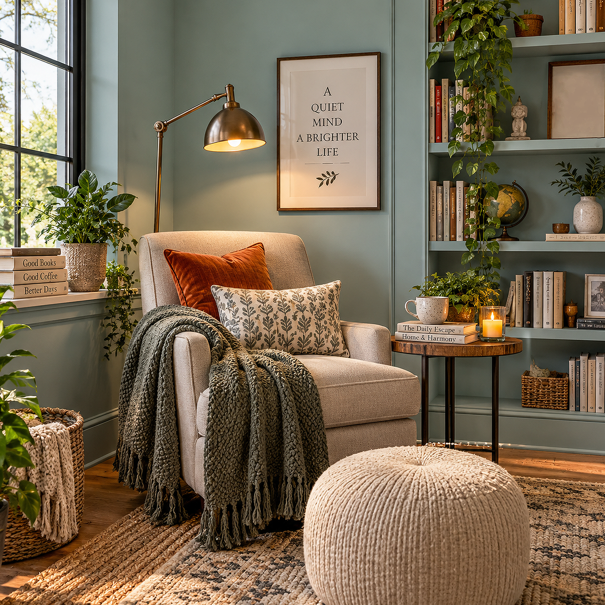 sioux falls painted reading nook