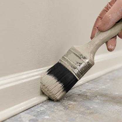 smokey taupe paint brush