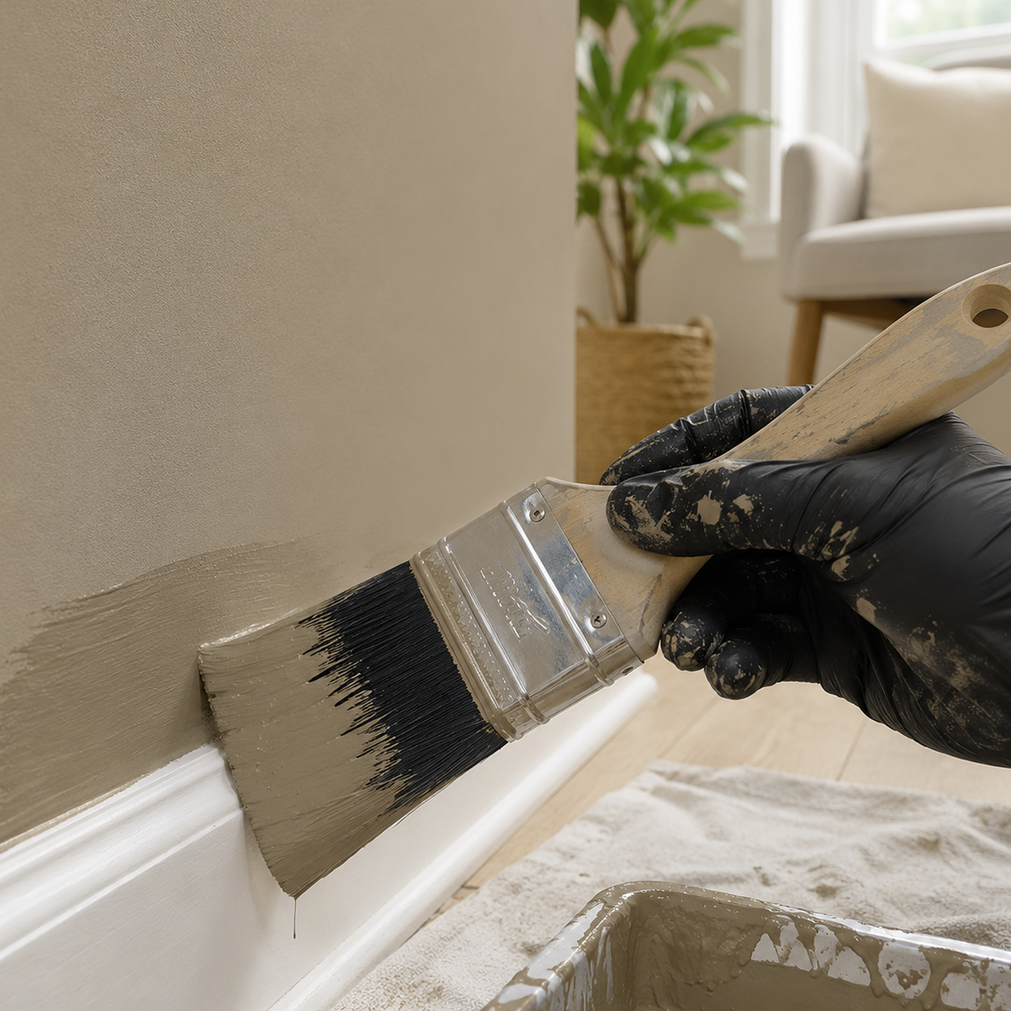 smoky ash paint brush