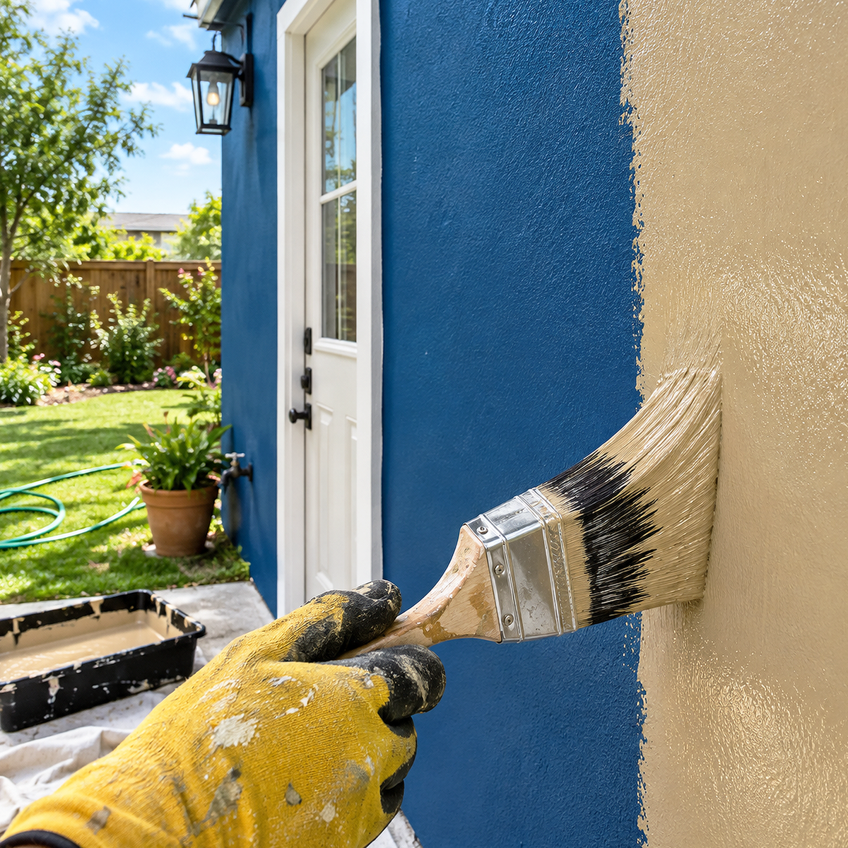 spice gold paint brush