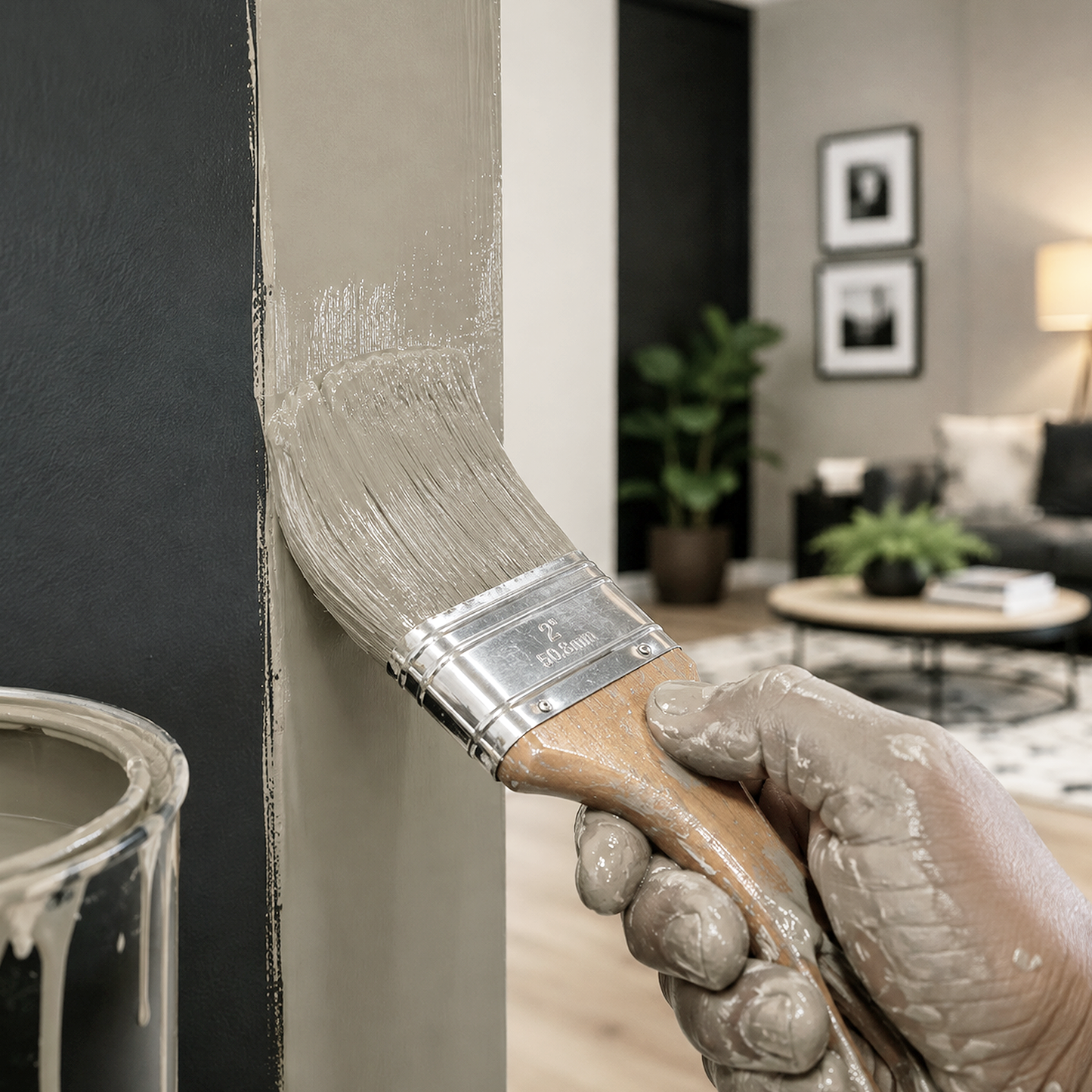 squirrel tail paint brush