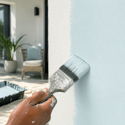 summer shower paint brush