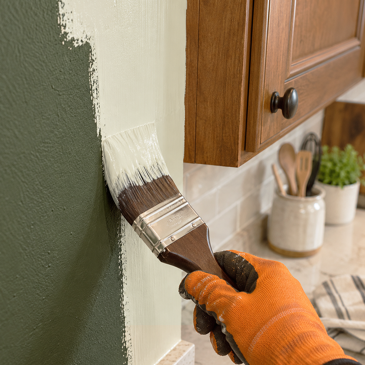 tapestry beige paint brush