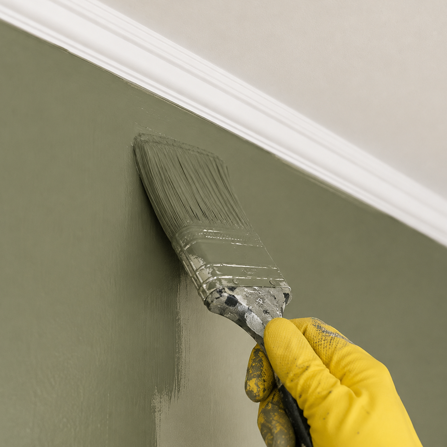 tate olive paint brush