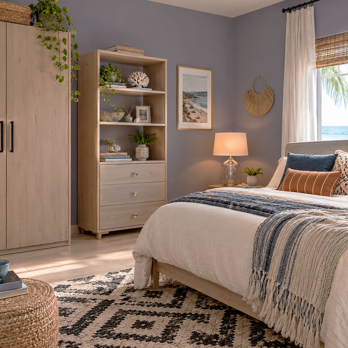 tempest painted bedroom