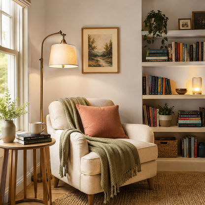 temporal spirit painted reading nook