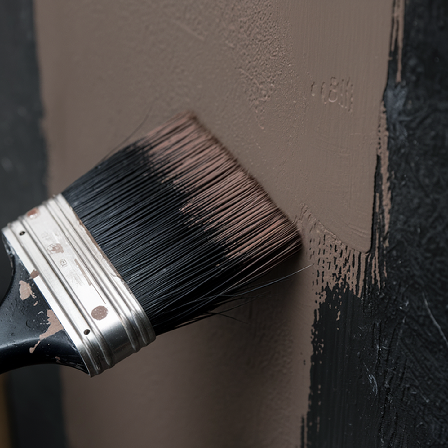 topeka taupe paint brush