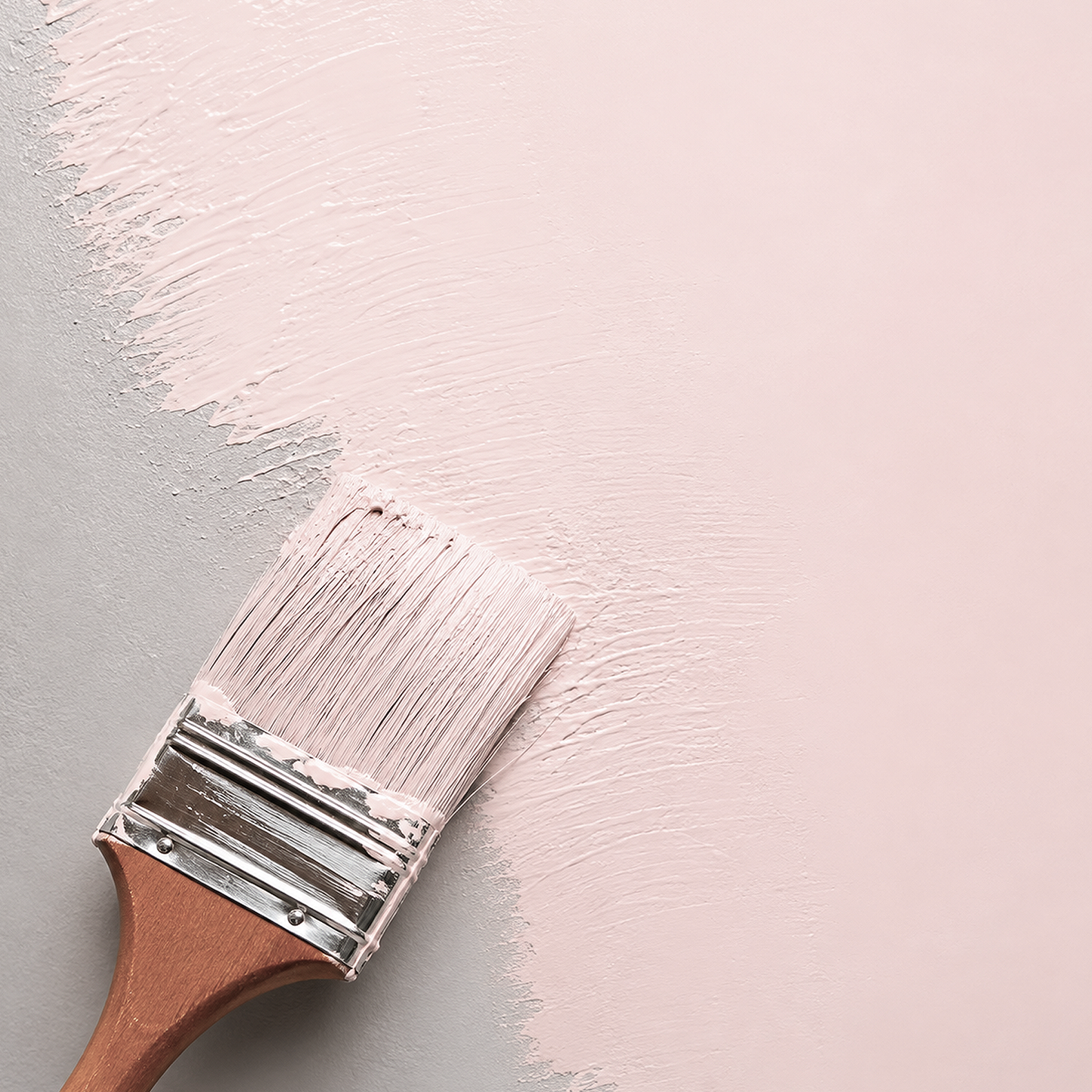 touch of pink paint brush