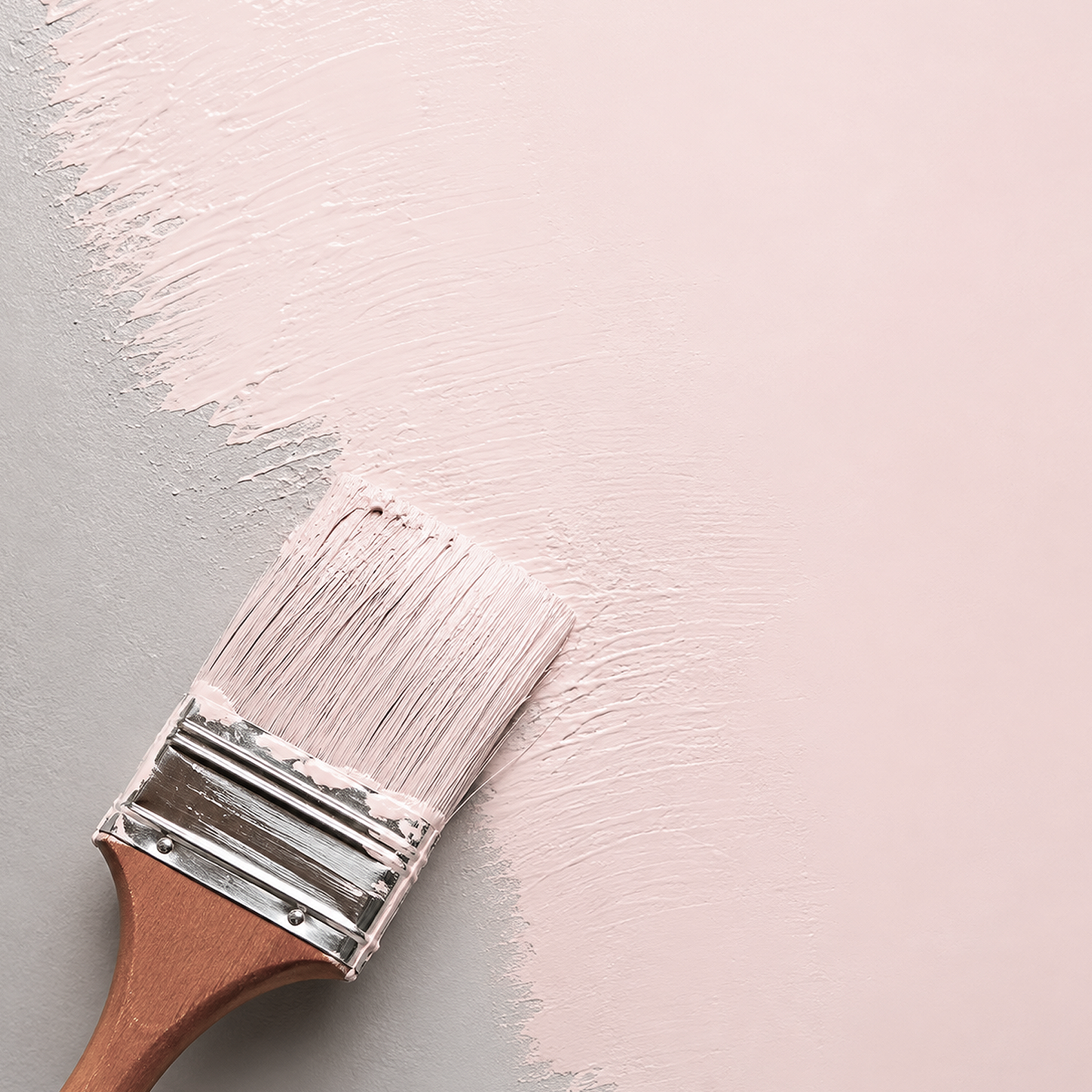 touch of pink paint brush
