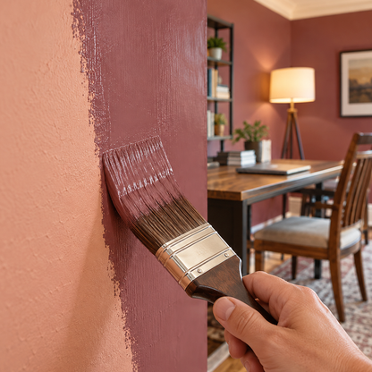 warm earth paint brush