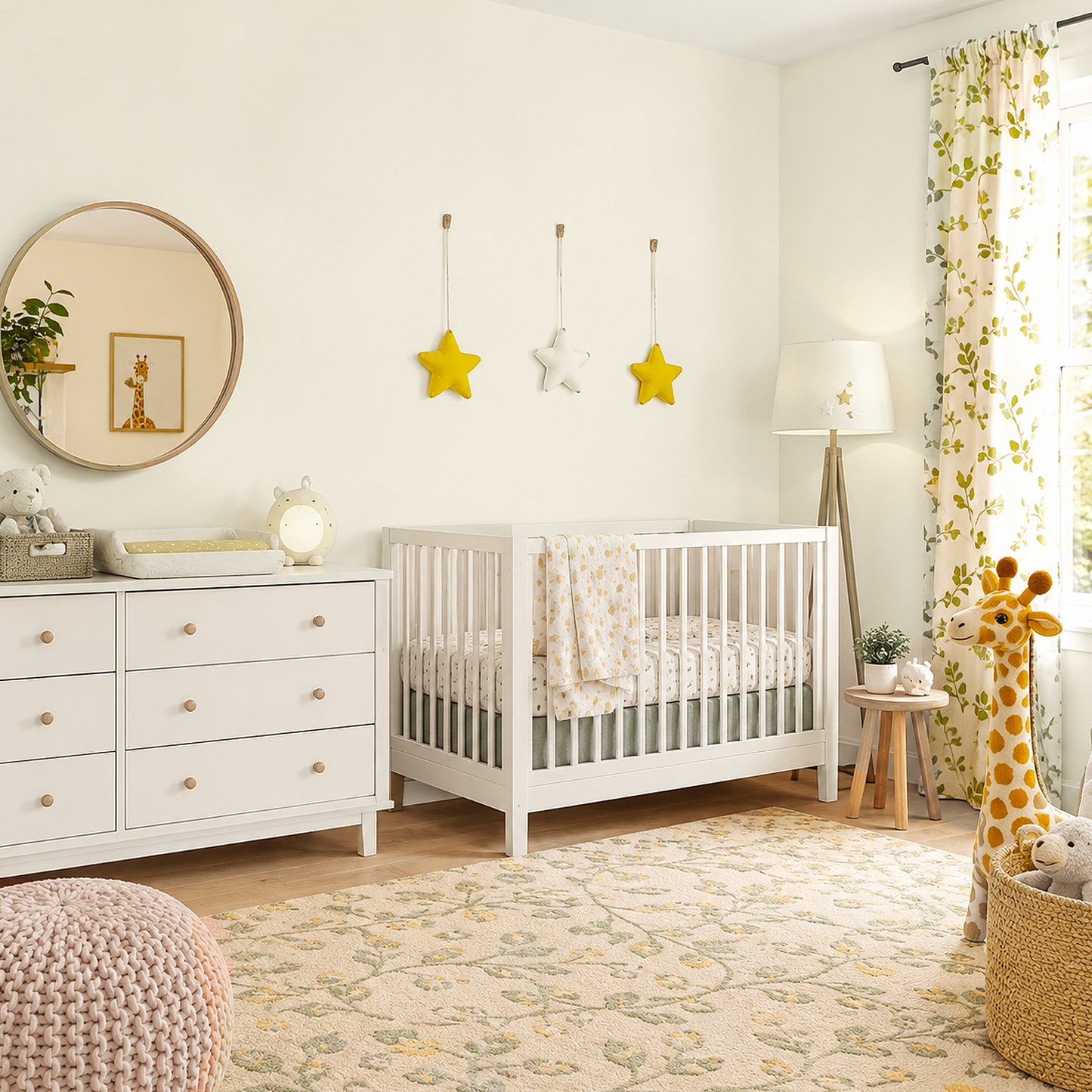 white chocolate painted nursery