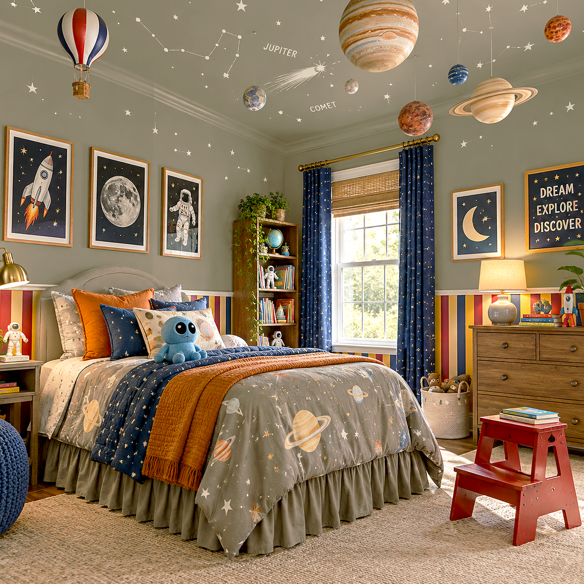 wildwood crest painted bedroom