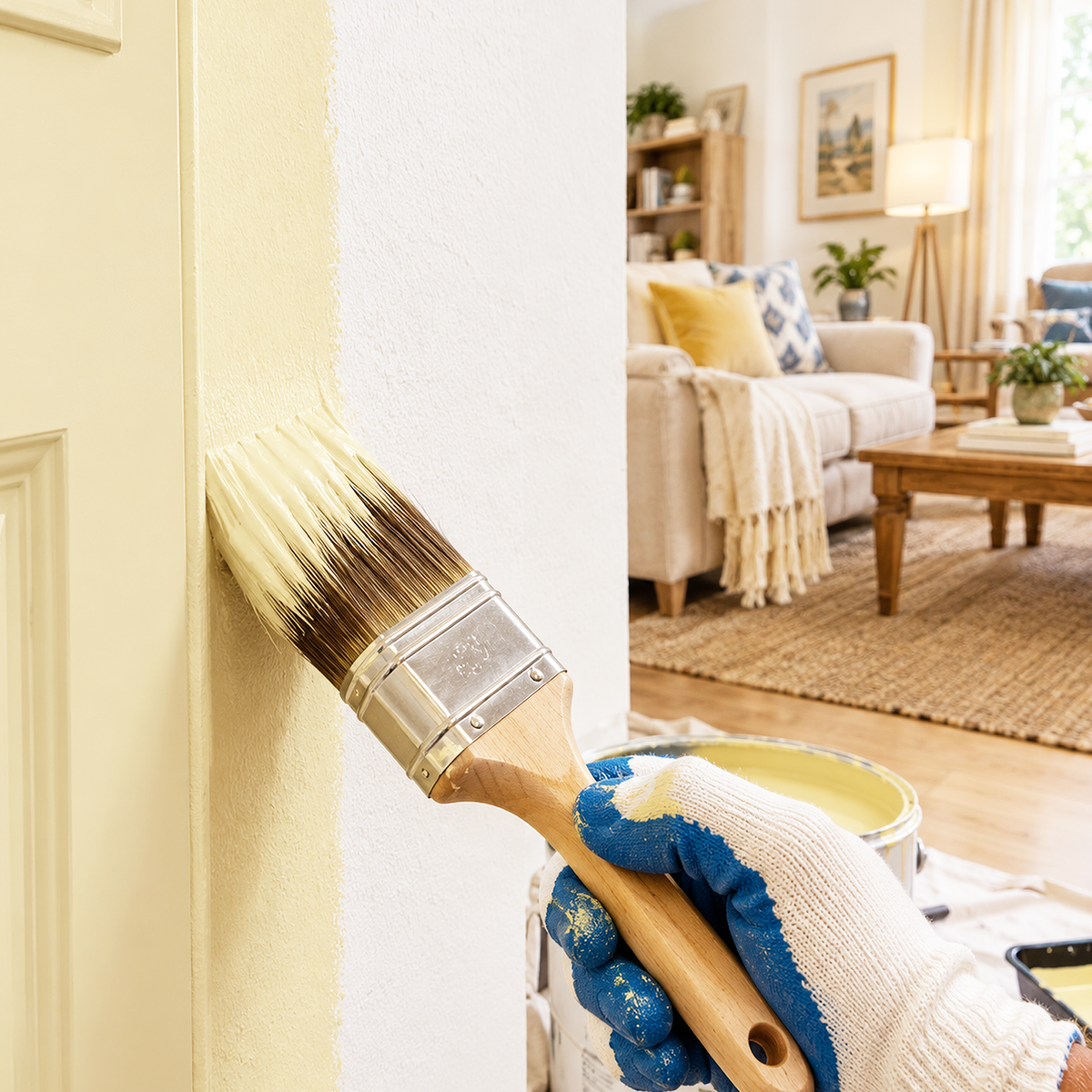 windham cream paint brush