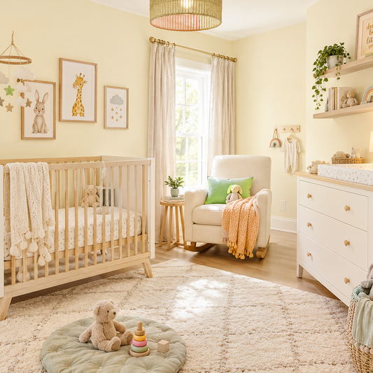 windham cream painted nursery